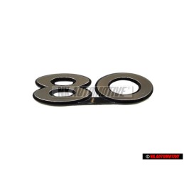 Γνήσιο Audi 80 Οπίσθιο Σήμα Έμβλημα Ασημί - 811853749