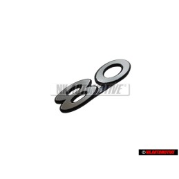 Γνήσιο Audi 80 Οπίσθιο Σήμα Έμβλημα Ασημί - 811853749