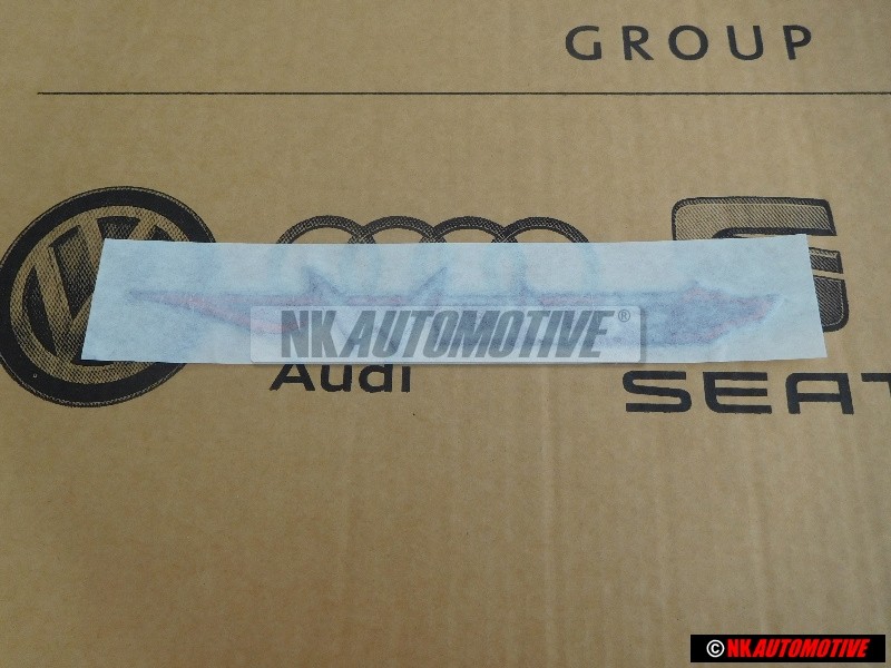 Γνήσιο VW WOLF Οπίσθιο Σήμα Έμβλημα Χρωμέ Κόκκινο - 17S853750AD54T