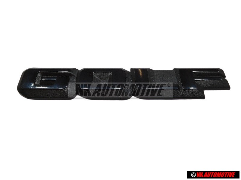 Γνήσιο VW GOLF Οπίσθιο Σήμα Έμβλημα Μάυρο - 191853687F 01C