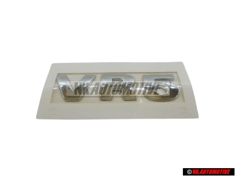 Γνήσιο VW VR5 Οπίσθιο Σήμα Έμβλημα Χρωμέ - 3B0853675B 739