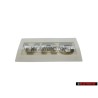 Γνήσιο VW VR5 Οπίσθιο Σήμα Έμβλημα Χρωμέ - 3B0853675B 739