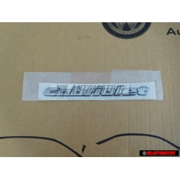 Γνήσιο VW CABRIOLET Οπίσθιο Σήμα Έμβλημα Χρωμέ - 1E0853687C Z10