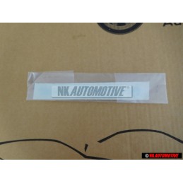 Γνήσιο VW CABRIOLET Οπίσθιο Σήμα Έμβλημα Χρωμέ - 1E0853687C Z10