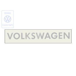 Γνήσιο VW Επιγραφή Ασημί - 2D3853687 1ZQ