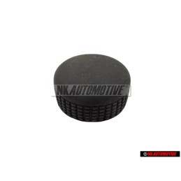 Γνήσιο VW Κουμπί Σατινέ Μαύρο - 357857520 01C