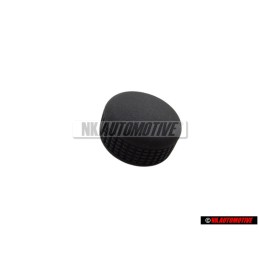 Γνήσιο VW Κουμπί Σατινέ Μαύρο - 357857520 01C