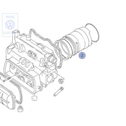 Γνήσιο VW Χιτώνιο Κυλίνδρου Ροζ - 025101302A 003