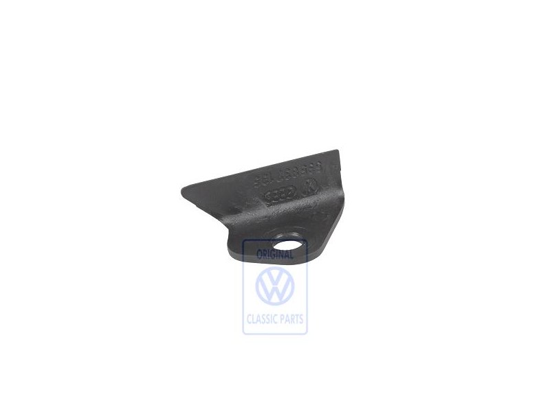 Γνήσιο VW Γωνία Στερέωσης Σατινέ Μαύρο - 535837135 01C