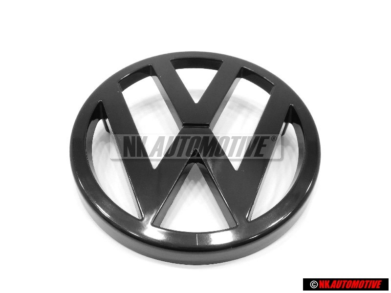 Γνήσιο VW Εμπρόσθιο Σήμα Έμβλημα Μάσκας Μάυρο - 171853601