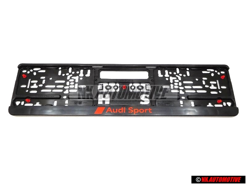 Γνήσιο AUDI Audi Sport License Plate Holder - 3291900100