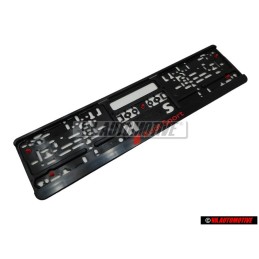 Γνήσιο AUDI Audi Sport License Plate Holder - 3291900100
