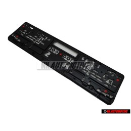 Γνήσιο AUDI Audi Sport License Plate Holder - 3291900100