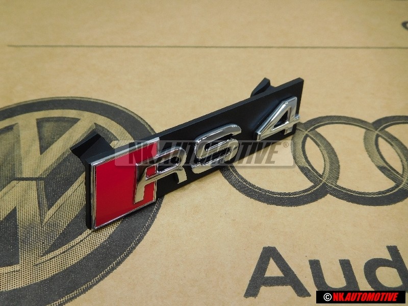 Γνήσιο Audi RS4 Εμπρόσθιο Σήμα Έμβλημα Μάσκας - 8E0853736E 2ZZ
