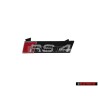 Γνήσιο Audi RS4 Εμπρόσθιο Σήμα Έμβλημα Μάσκας - 8E0853736E 2ZZ