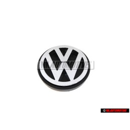 Γνήσιο VW Οπίσθιο Σήμα Έμβλημα Χρωμέ - 191853601D WM7