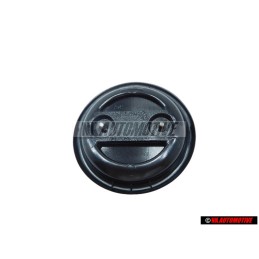 Γνήσιο VW Οπίσθιο Σήμα Έμβλημα Χρωμέ - 191853601D WM7