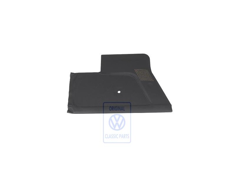 Γνήσιο VW Πλευρική Επένδυση (Δέρμα) Μαύρο - 155867043F 1BX