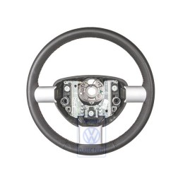 Γνήσιο VW Τιμόνι (Δέρμα) Μαύρο / Κόκκινο - 1C0419091BTTBH