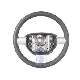 Γνήσιο VW Τιμόνι (Δέρμα) Μαύρο - 1C0419091DQE74