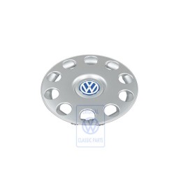 Γνήσιο VW Διακοσμητικό Καπάκι Τροχού Ασημί Brillant/Μπλε/Λευκό - 1C0601147E HRN