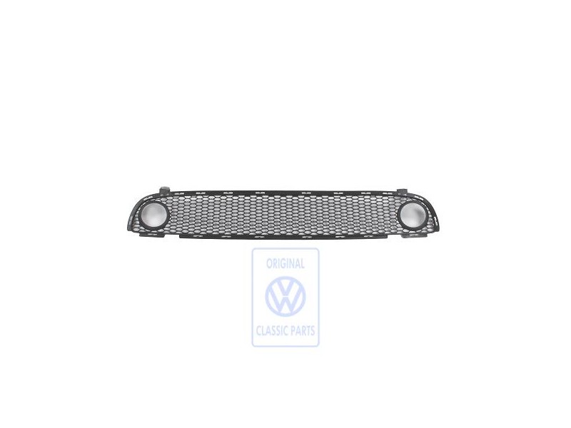 Γνήσιο VW Γρίλια Οδηγού Αερα Σατινέ Μαύρο - 1C0807681G 01C