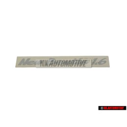 Γνήσιο VW Επιγραφή Ασημί - 1C0853313 4BV