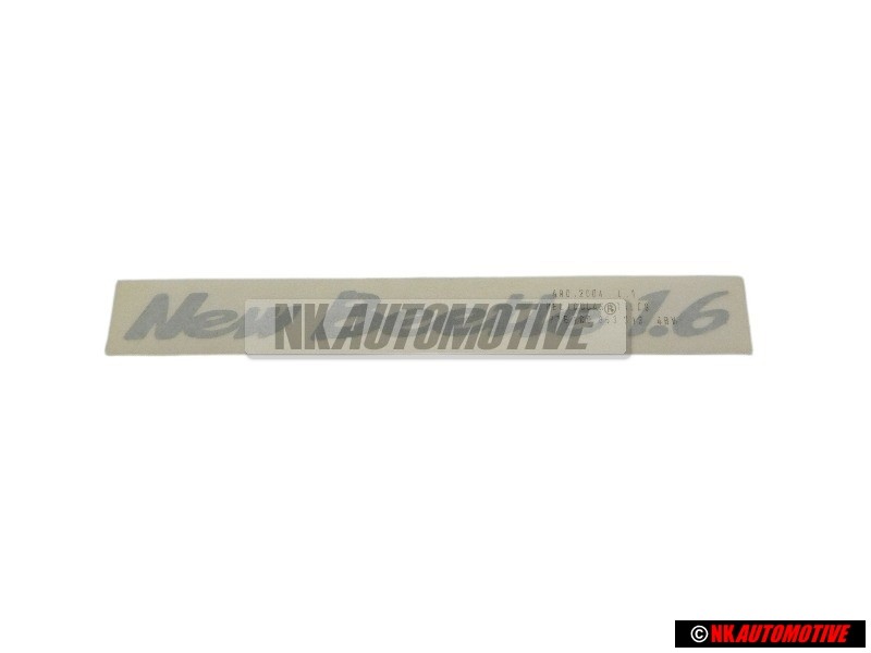 Γνήσιο VW Επιγραφή Ασημί - 1C0853313 4BV