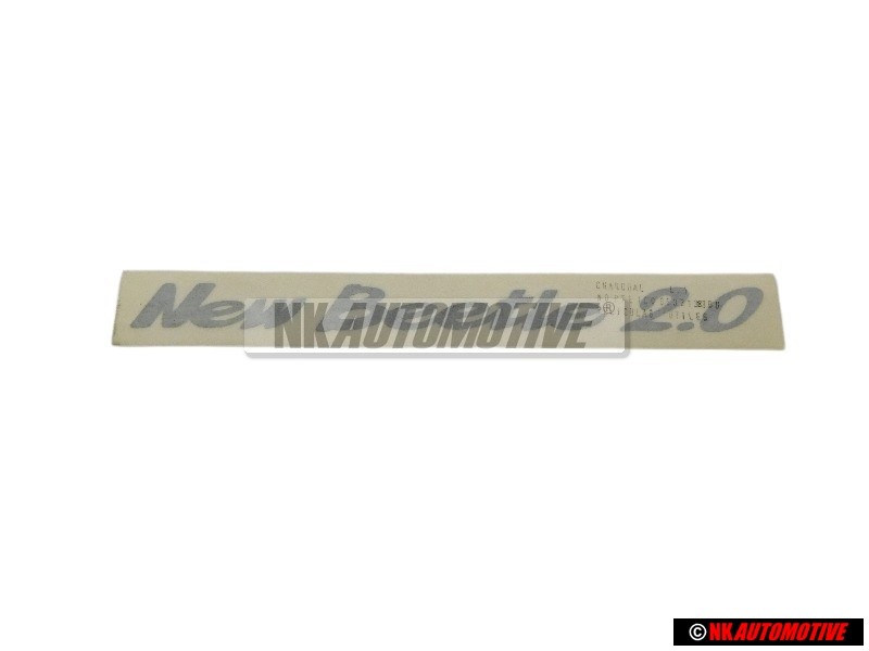 Γνήσιο VW Επιγραφή Ασημί - 1C0853313B 3BU