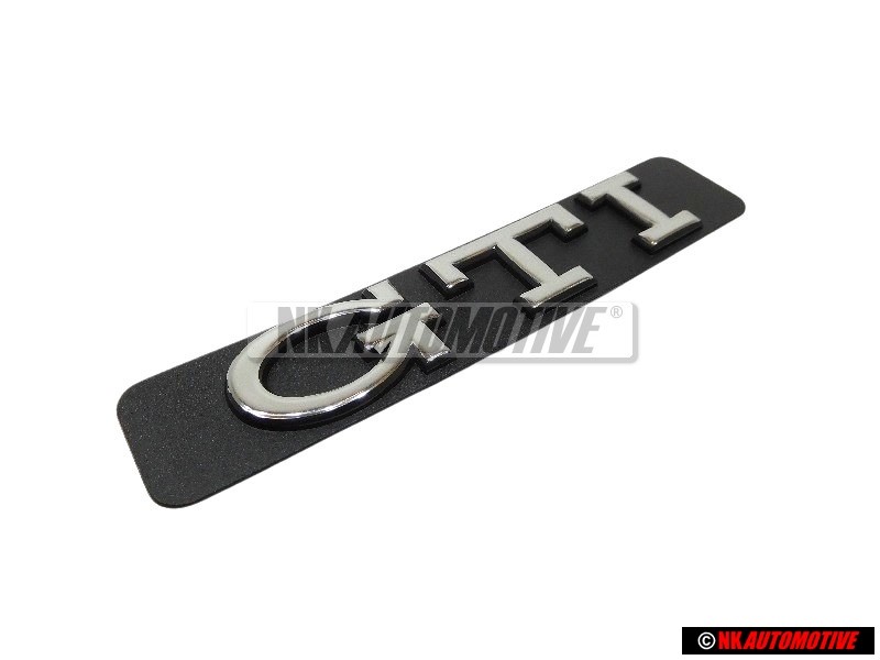 Γνήσιο VW GTI Πλαϊνό Σήμα Έμβλημα Χρωμέ - 1H6853714 GX2