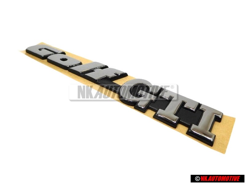 Γνήσιο VW GOLF GTI Οπίσθιο Σήμα Έμβλημα Χρωμέ - 1H6853687M GX2