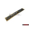 Γνήσιο VW GOLF GTI Οπίσθιο Σήμα Έμβλημα Χρωμέ - 1H6853687M GX2