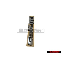 Γνήσιο VW GOLF GTI Οπίσθιο Σήμα Έμβλημα Χρωμέ - 1H6853687M GX2