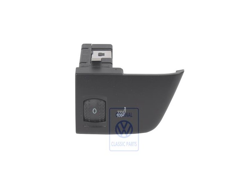 Γνήσιο VW Διακόπτης Θέρμανσης Καθίσματος Μαύρο - 1C0963564B 20H