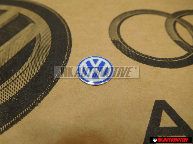 Γνήσιο VW Σήμα Για Κλειδί Μπλέ Άσπρο - 3B0837891