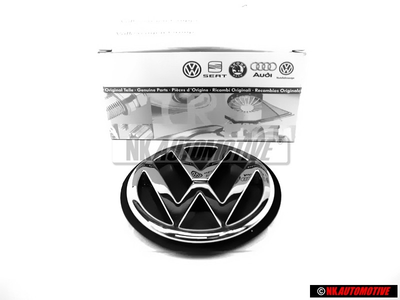 Γνήσιο VW Οπίσθιο Σήμα Έμβλημα Χρωμέ - 3A9853630 739