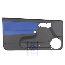 Γνήσιο VW Επένδυση Πόρτας (Ύφασμα) Μαύρο/Jazzblue - 1E0867011ATLZQ