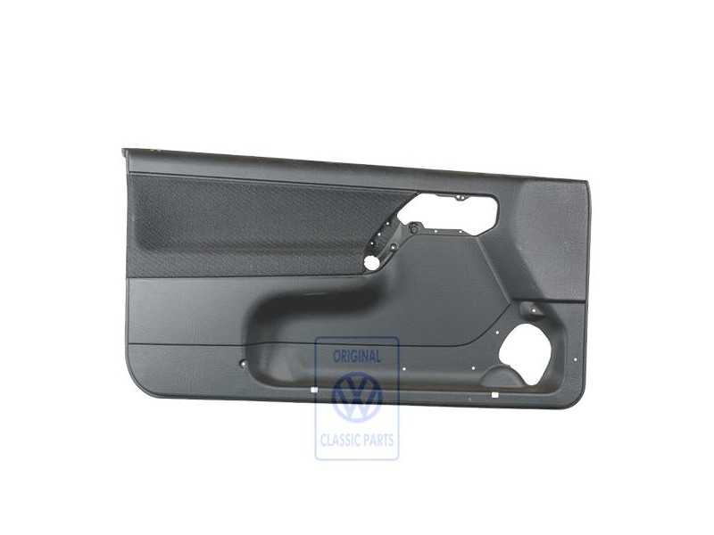 Γνήσιο VW Επένδυση Πόρτας (Ύφασμα) Μαύρο - 1E0867011D BFY