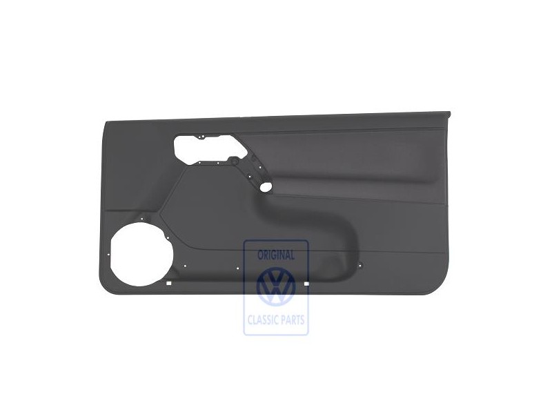 Γνήσιο VW Επένδυση Πόρτας (Ύφασμα) Μαύρο/Ανθρακί - 1E0867012ANHFS