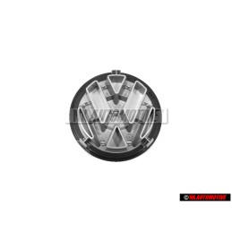 Γνήσιο VW Εμπρόσθιο Σήμα Έμβλημα Μάσκας Χρωμέ - 1HM853600A TE1