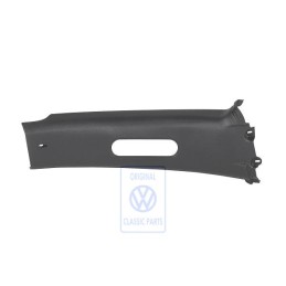 Γνήσιο VW Επένδυση Κολόνας Β Σατινέ Μαύρο - 1E0867244 B41