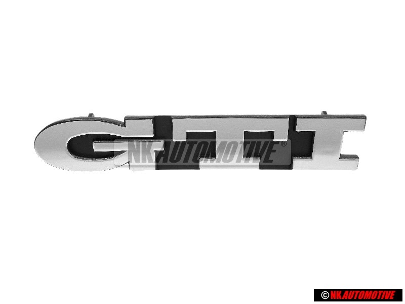 Γνήσιο VW GTI Εμπρόσθιο Σήμα Έμβλημα Μάσκας Χρωμέ - 1H6853679B GX2