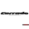 Γνήσιο VW CORRADO Οπίσθιο Σήμα Έμβλημα Μάυρο - 535853687