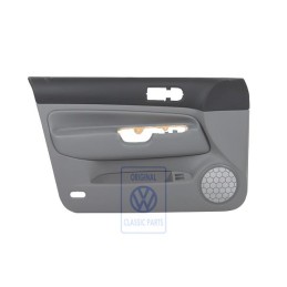 Γνήσιο VW Επένδυση Πόρτας (Δέρμα) Flanell Γκρι - 1J4867011GGLKX