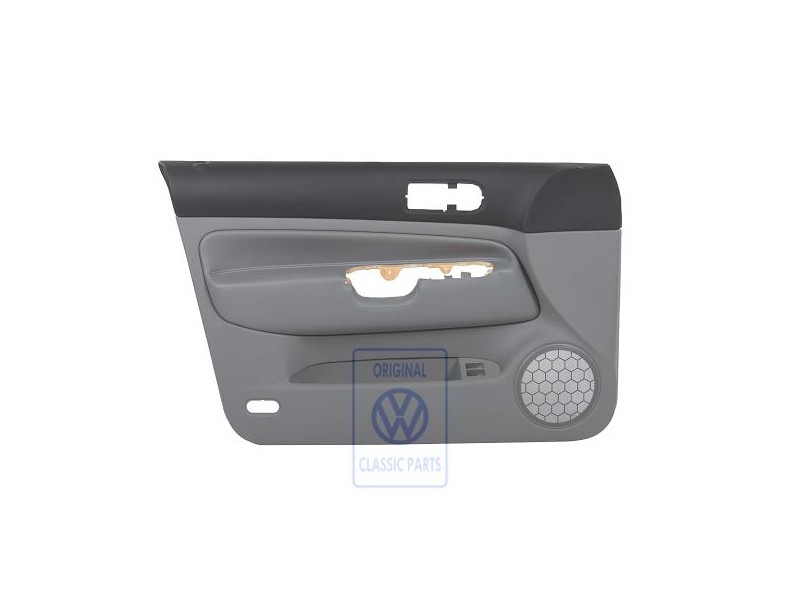 Γνήσιο VW Επένδυση Πόρτας (Δέρμα) Flanell Γκρι - 1J4867011GGLKX