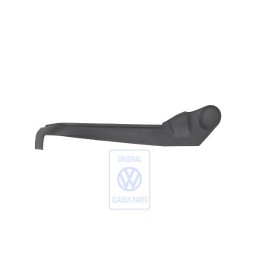 Γνήσιο VW Επένδυση Σκελετού Καθίσματος Σατινέ Μαύρο - 1J4881319 B41