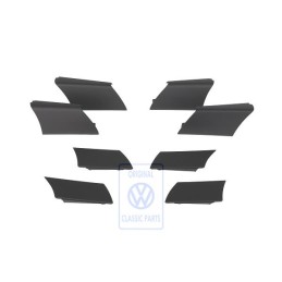 Γνήσιο VW 1 Σετ Διαφράγματα Για Τιμόνι Μαύρο - 1K0498685A E74
