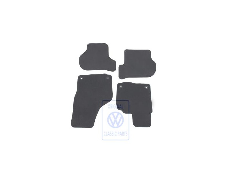 Γνήσιο VW 1 Σετ Πατάκια Ανθρακί - 1K2863011C RYJ