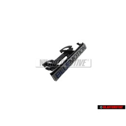 Γνήσιο VW BLUEMOTION Εμπρόσθιο Σήμα Έμβλημα Μάσκας Χρωμέ - 1KM853948