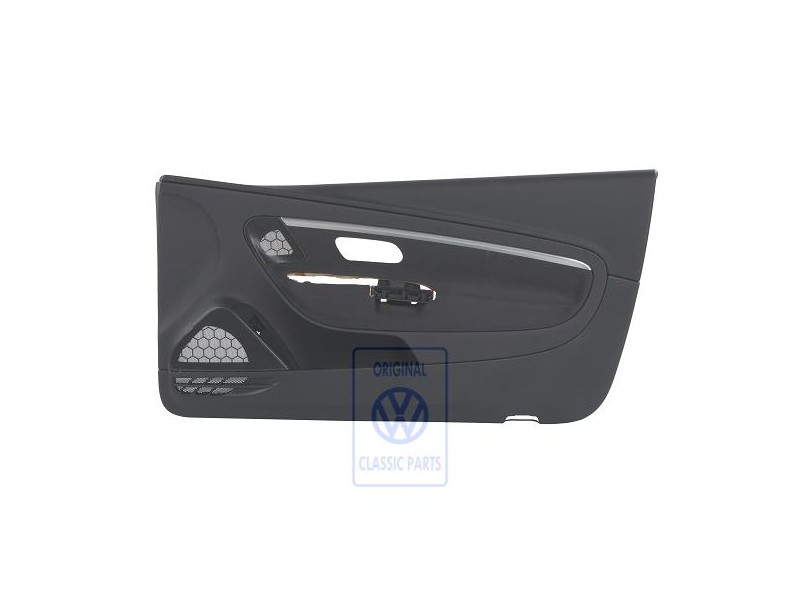Γνήσιο VW Επένδυση Πόρτας (Ύφασμα) Titan Μαύρο - 1Q2867012SPUXD